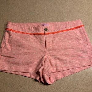 Lilly Pulitzer - Walsh Short Size 12
-Papaya Tweed Orange Pink # 25678